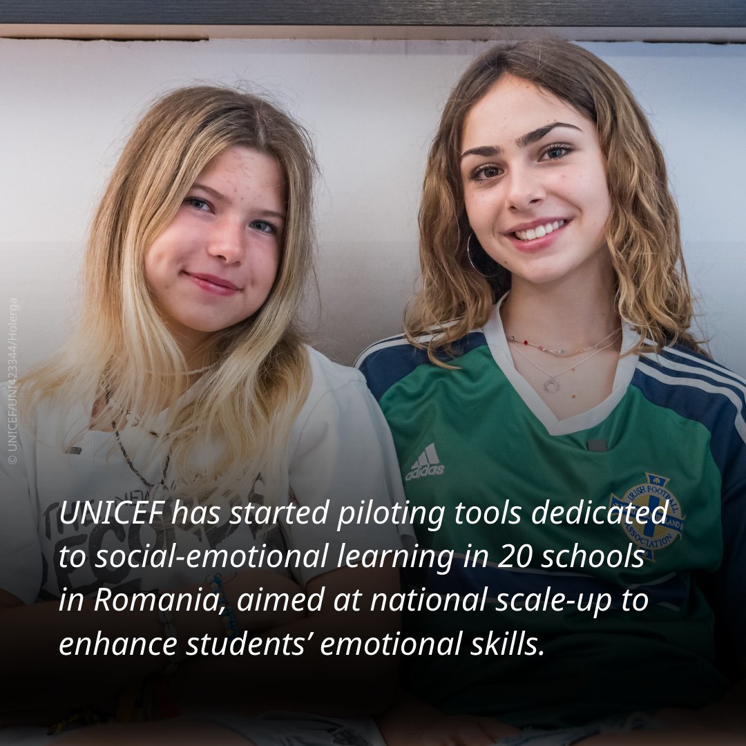 UNICEF Romania tweet media