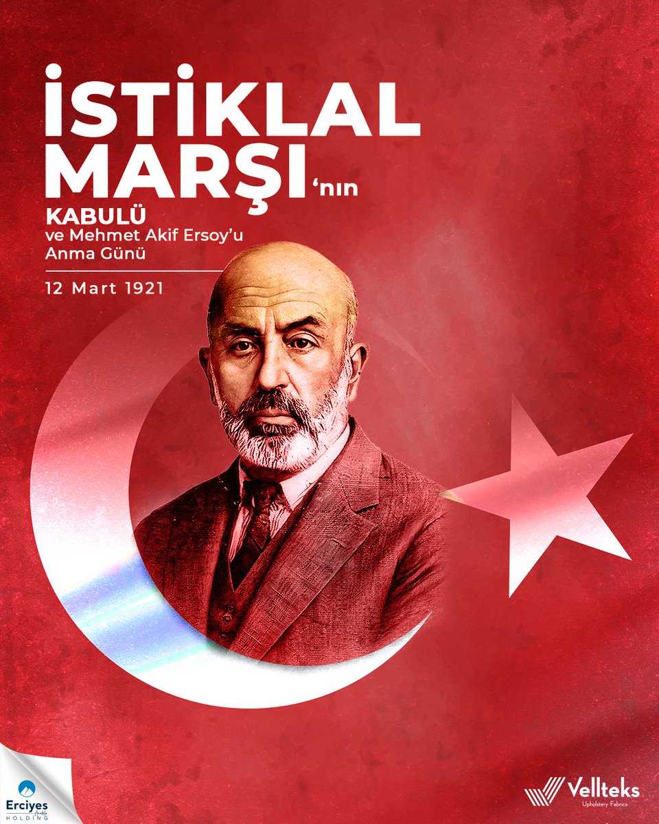Aziz milletimizin bağımsızlık ve hürriyet uğruna verdiği destansı kurtuluş mücadelesinin en güçlü ifadesi olan İstiklal Marşımızın, Türkiye Büyük Millet Meclisi tarafından kabul edilişinin 105’inci yıl dönümü kutlu olsun. 

İstiklal Şairimiz Mehmet Akif Ersoy’u ve bu şanlı
