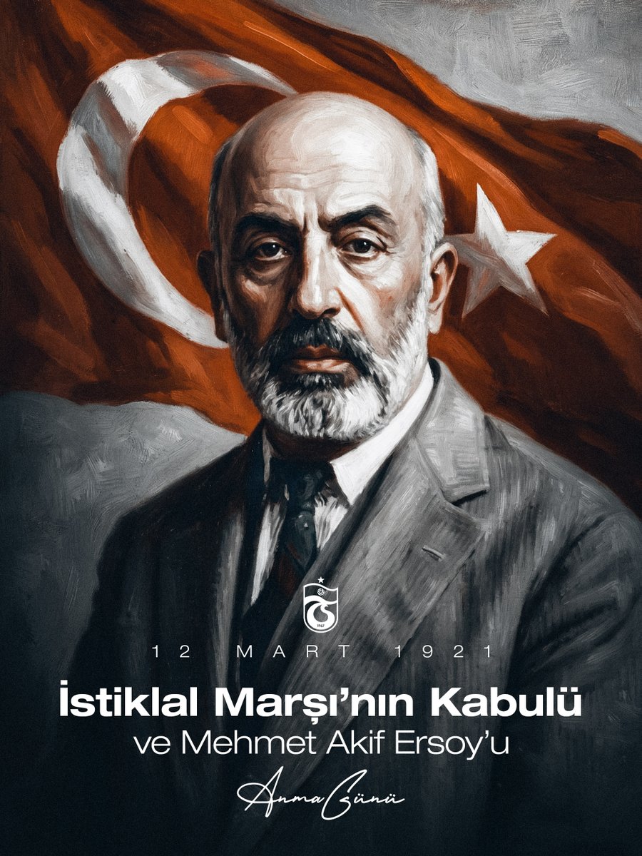 Bağımsızlığımızın ve milletimizin sarsılmaz iradesinin sembolü olan İstiklal Marşımızın kabulünün 105. yılında, başta Mehmet Akif Ersoy olmak üzere İstiklal Mücadelemizin tüm kahramanlarını rahmet, minnet ve şükranla anıyoruz 🇹🇷