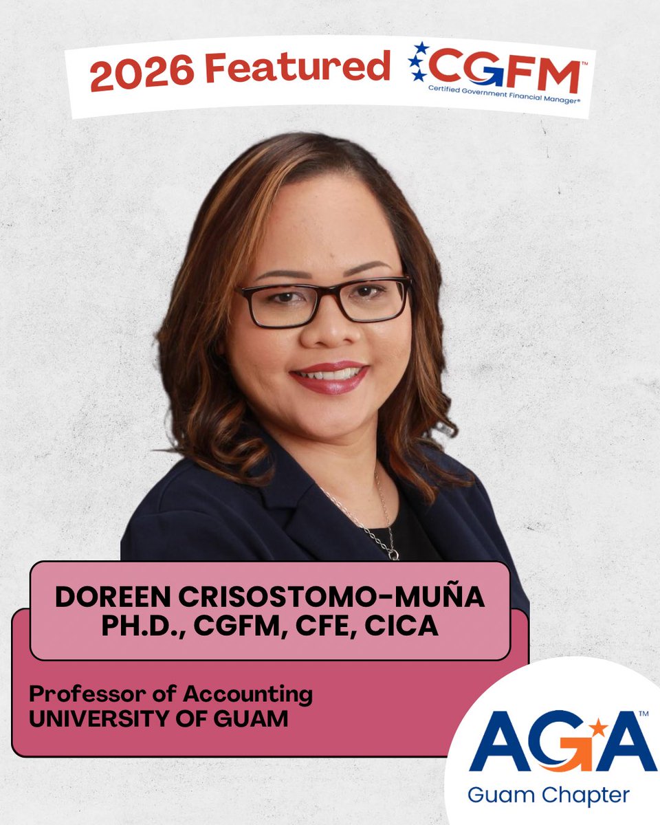 agaguamchapter's tweet photo. 2026 Featured CGFM
#CGFMmonth #ProudCGFM https://t.co/qu7qLw1836