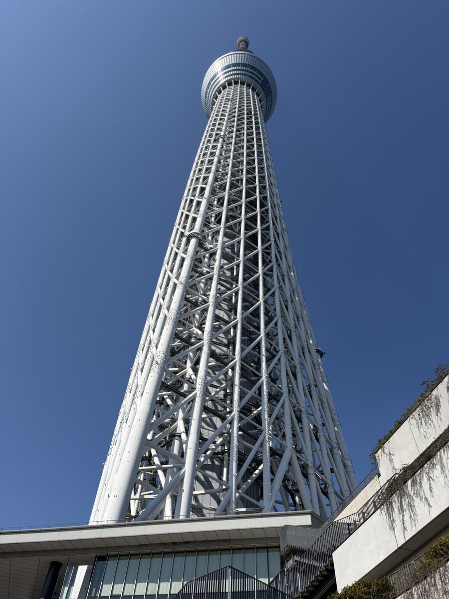 HolyAlice1225's tweet photo. スカイツリー景色綺麗だったけど下見たら怖すぎて足が竦むわ https://t.co/mpYRKARVUY