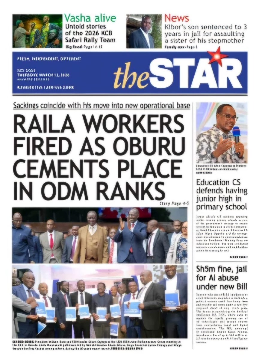 With utmost consternation, I have noted reports regarding the dismissal of the staff who served the enigma <a href="/RailaOdinga/">The Raila Odinga Amolo Foundation</a> (RIEP). Weeks after his burial, it had been agreed in principle that the staff would get an extension as the government and other stakeholders explore ways of