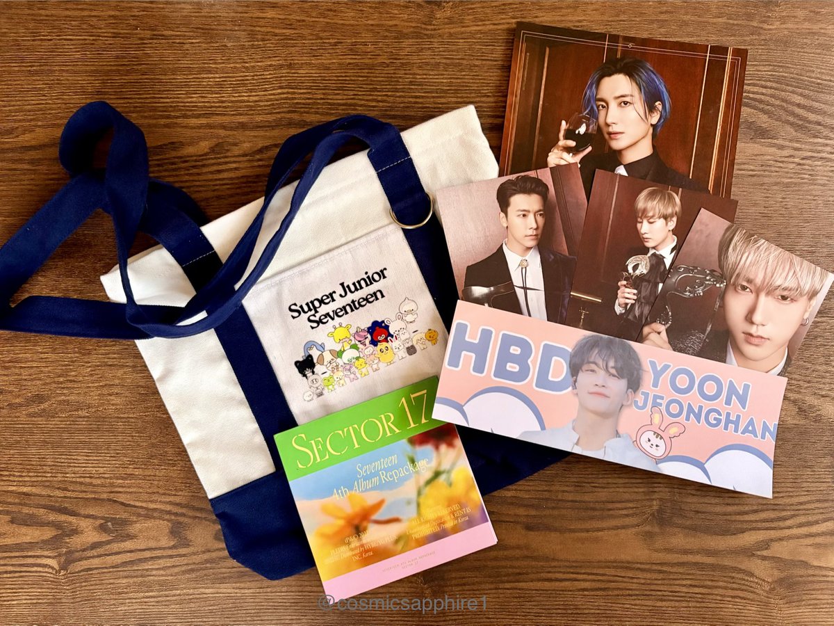 cosmicsapphire1's tweet photo. My ELFCarat tote bag from @elfcaratsph is here 💙 

I was only expecting the bag, so when I opened the package I was so surprised to see there was more stuff in there! Thank you so much! 😍 

#SapphireDiamonds #SJ20xSVT10 
#SUPERJUNIOR #SEVENTEEN https://t.co/dzmfupZsGC