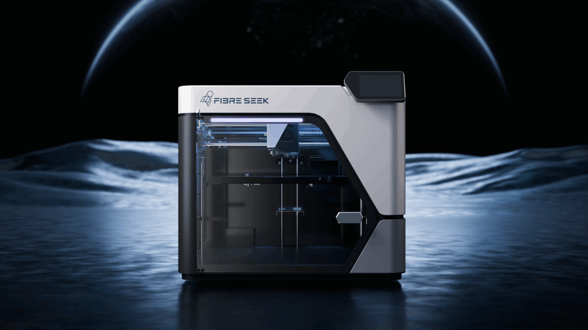Kyeunsz's tweet photo. Anaiso 3D's $4.7M crowdfunded FibreSeeker 3 brings industrial-grade carbon fiber printing to desktops under $3k, with consumables 10x cheaper. https://t.co/PukTV73pxa