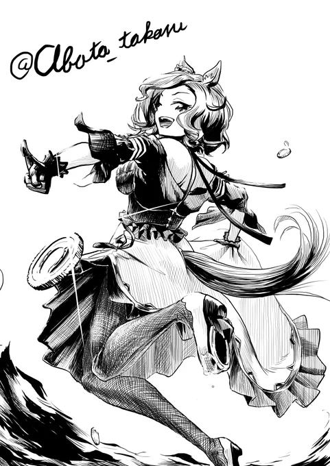 #魅力ある白黒を見せてください見た人全員強制
実装時に描いたタップさん再掲 