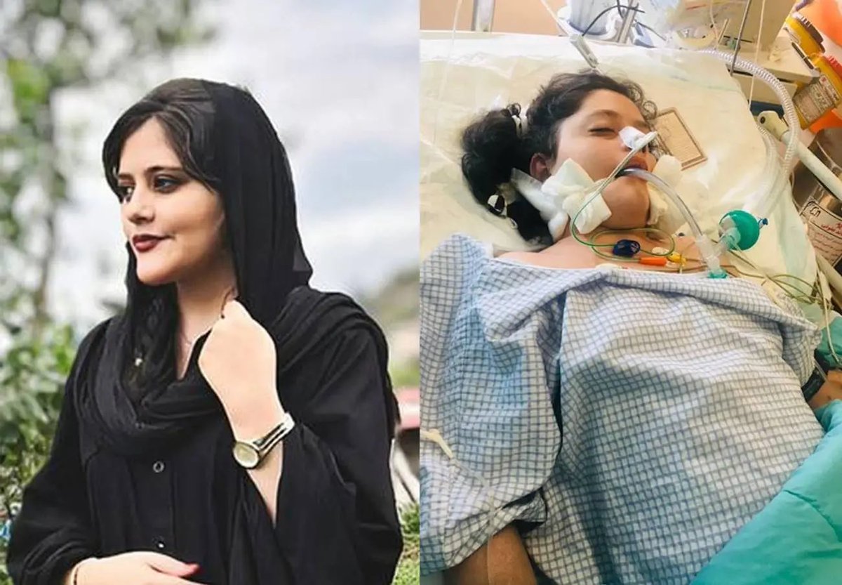 Per le ipocrite femministe che protestano in favore dell’Iran.

Lei si chiamava Mahsa Amini, era una ragazza iraniana, aveva 22 anni.

Venne arrestata dalla “polizia morale” per aver violato le regole sull’obbligo del velo islamico.
Trascinata brutalmente nel veicolo della