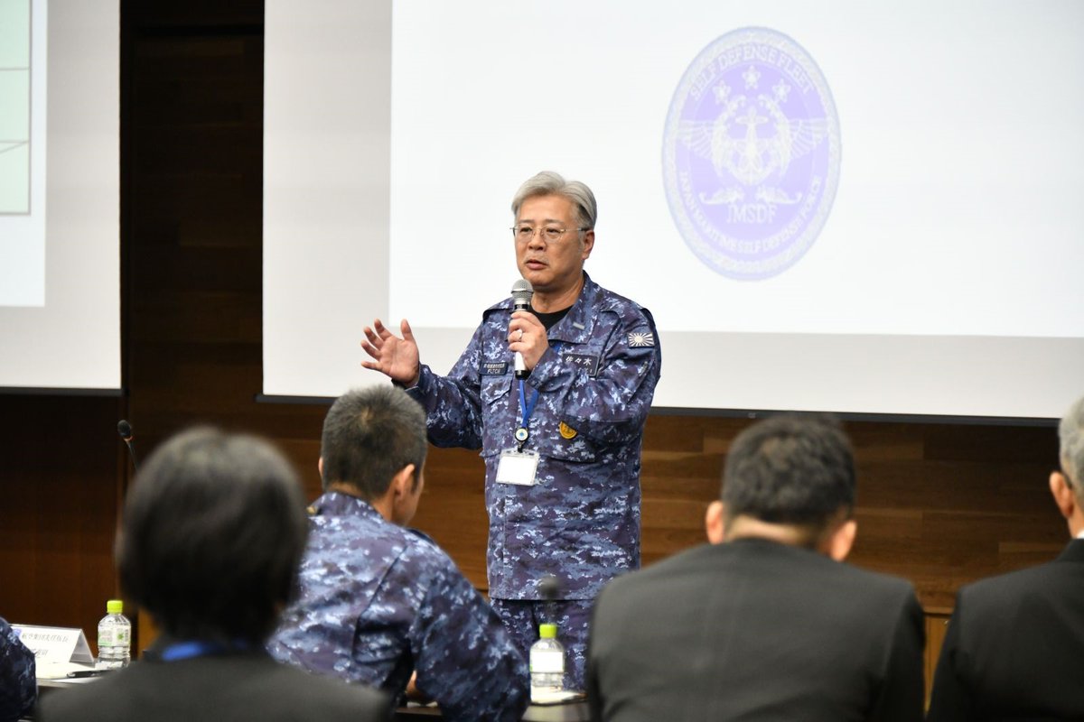 海上自衛隊　自衛艦隊（公式） tweet media