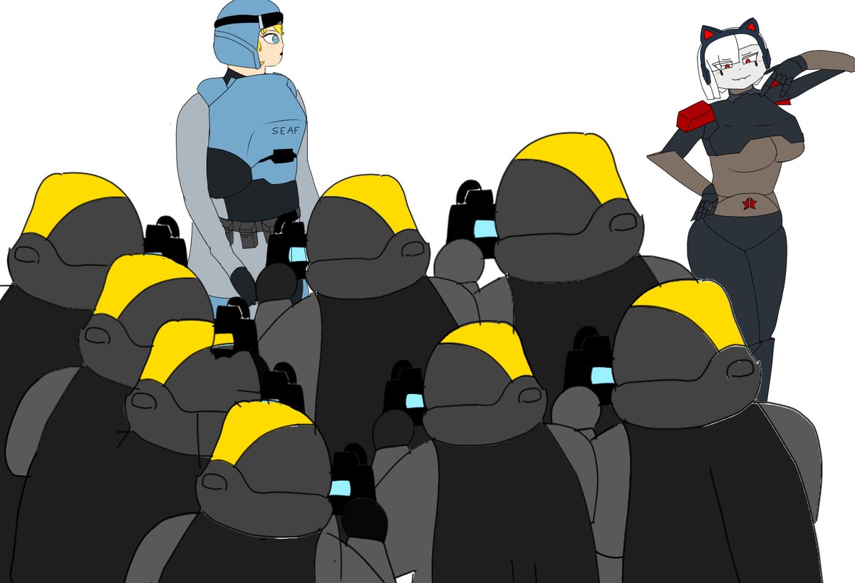 gatiyolo's tweet photo. CURI 3
#Helldivers2art #helldivers2meme https://t.co/v3tJcgU8TM