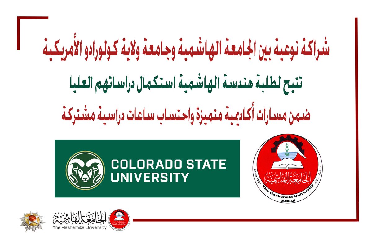 Hashemite University tweet media