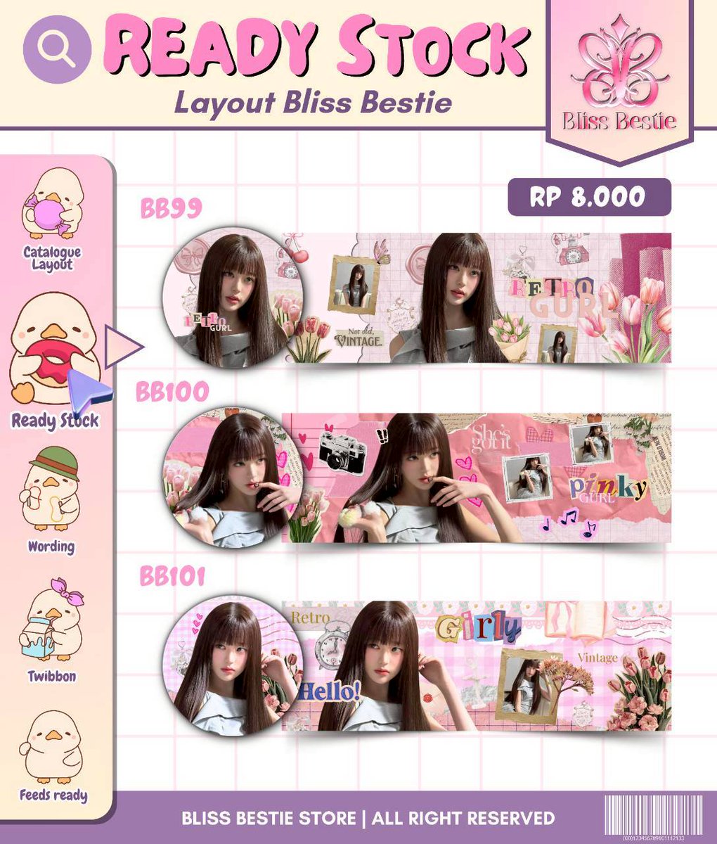 Help repost timaacih banyak 😍🥰

Hai hai bestie sedang 𝘾𝙡𝙚𝙖𝙧𝙖𝙣𝙘𝙚 𝙎𝙖𝙡𝙚 Layout gemes dan kece nya bestie nih, yuk di beyi get ava jpg &amp; png yaw. Cek thread untuk lihat lebih banyak 🤩 #zonauang