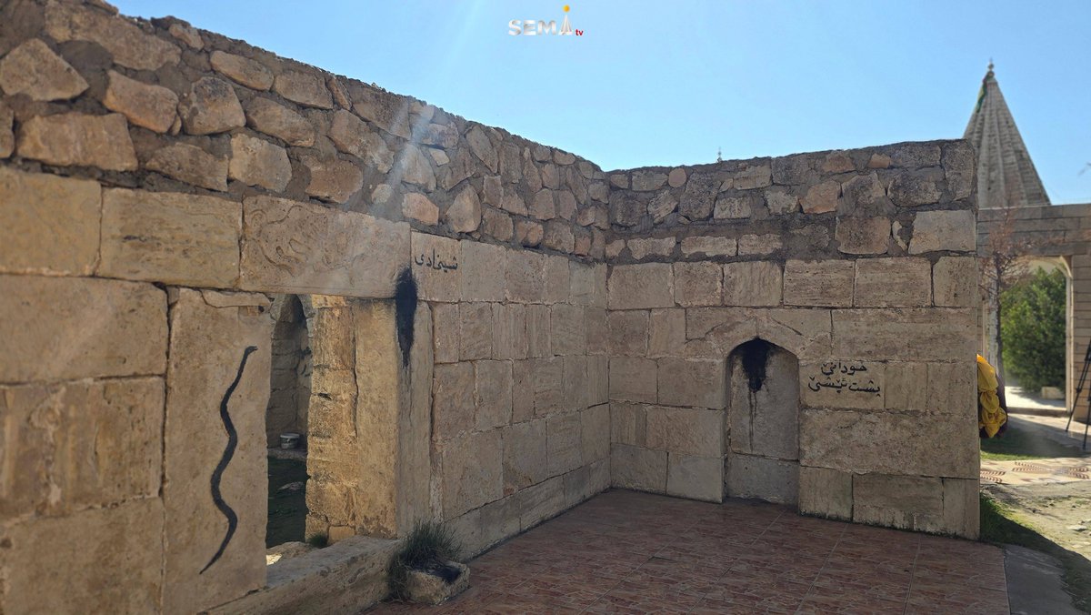 #HaveABlessedDayEveryone
◻ Zewa Mame Shivan, known as “Kijk Lalish” (Little Lalish), in the Khanke district of Duhok province.

📷: Rakan Shingaly - Sema TV