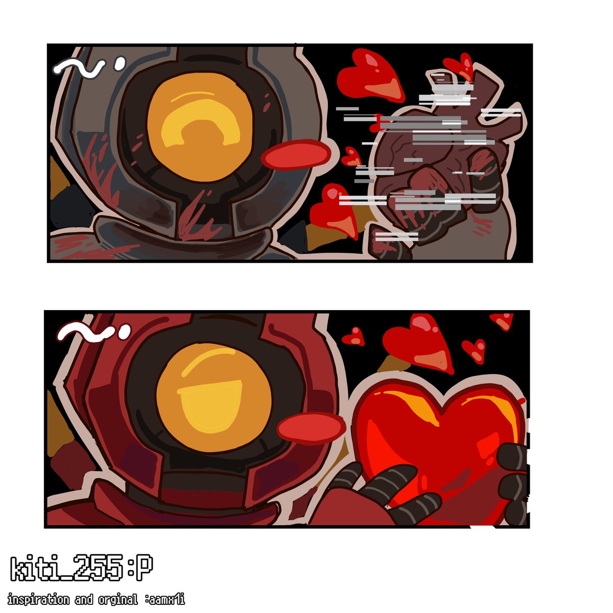 ciptasumin58129's tweet image. Uuuh v1 wrong one bud 💀💦
Inspiration by :aamx1i
#ultrakill #v1 #v2 
#gabriel #Mirage