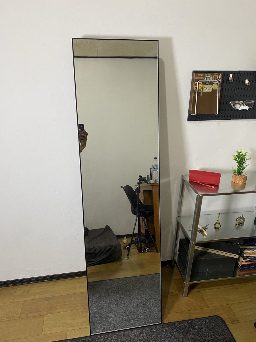 arskptr's tweet photo. Standing Mirror

Standing mirror ini salah satu barang yang bikin kamar terasa beda.
selain buat cek outfit sebelum keluar, entah kenapa kamar juga jadi keliatan lebih lega.

https://t.co/h5zj2Et5YE https://t.co/WUjihTOeAu