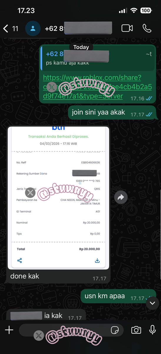 stuwayy's tweet photo. testi 40
1) capcut sharing 2u 1bln
2) cursed kraken fish it!🐟
3) topup 1000 robux premium vilog
4) 40pcs batu evo fish it! 🐟

🌻tag. wts jual beli netflix canva viu wetv prime video topup robux vilog https://t.co/9EgwUSpBDC
