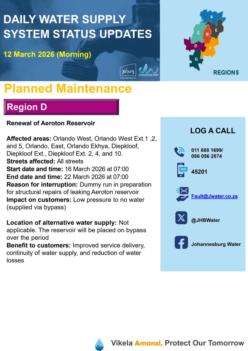 Johannesburg Water tweet media