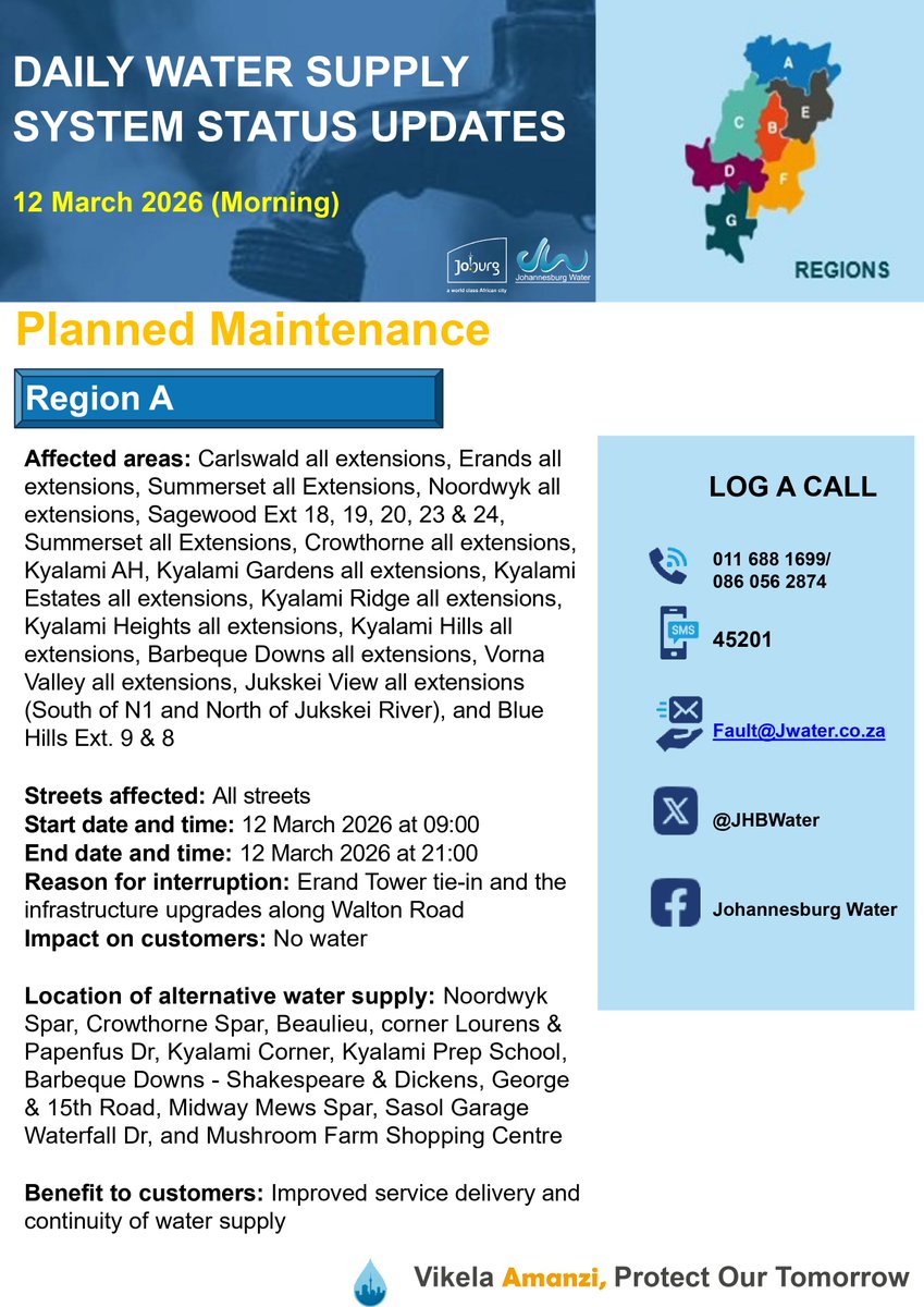 Johannesburg Water tweet media