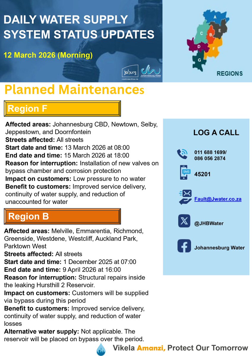 Johannesburg Water tweet media