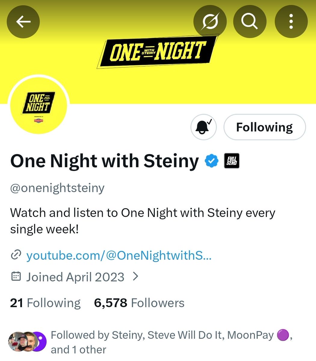 aaasagar098's tweet photo. @onenightsteiny @charlestonwhyt @celinapowellduh I always look forward to the content from @onenightsteiny β it never disappoints and keeps things exciting every time. Missing out isnβt an option. Hoping luck shows up for me this round and gives me a chance to ease some of the financial pressure.#onenightsteiny @realsteiny β¨ https://t.co/h1SyatNDyJ