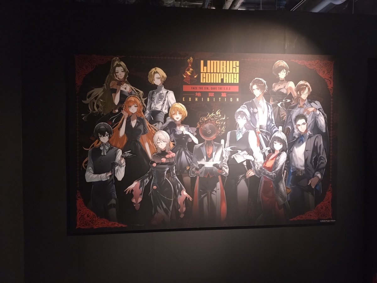 bcnnnnnnnn's tweet photo. リンバス展！ https://t.co/KkIkdF4ocE