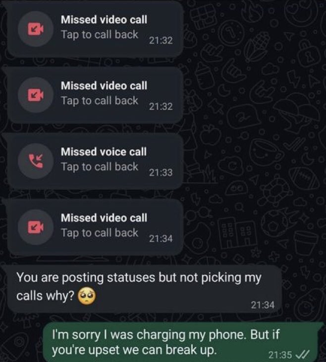 This relationship is on life support💔😭😂