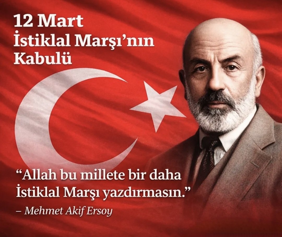 HulyaOvac's tweet photo. #İstiklalMarşı mızın Kabülünün 105.Yılında Milli Şairimiz #MehmetAkifErsoy u ve Aziz Şehitlerimizi Rahmetle Anıyorum.
  #12Mart1921  🇹🇷🇹🇷🇹🇷 https://t.co/tyA9Ggdbv9