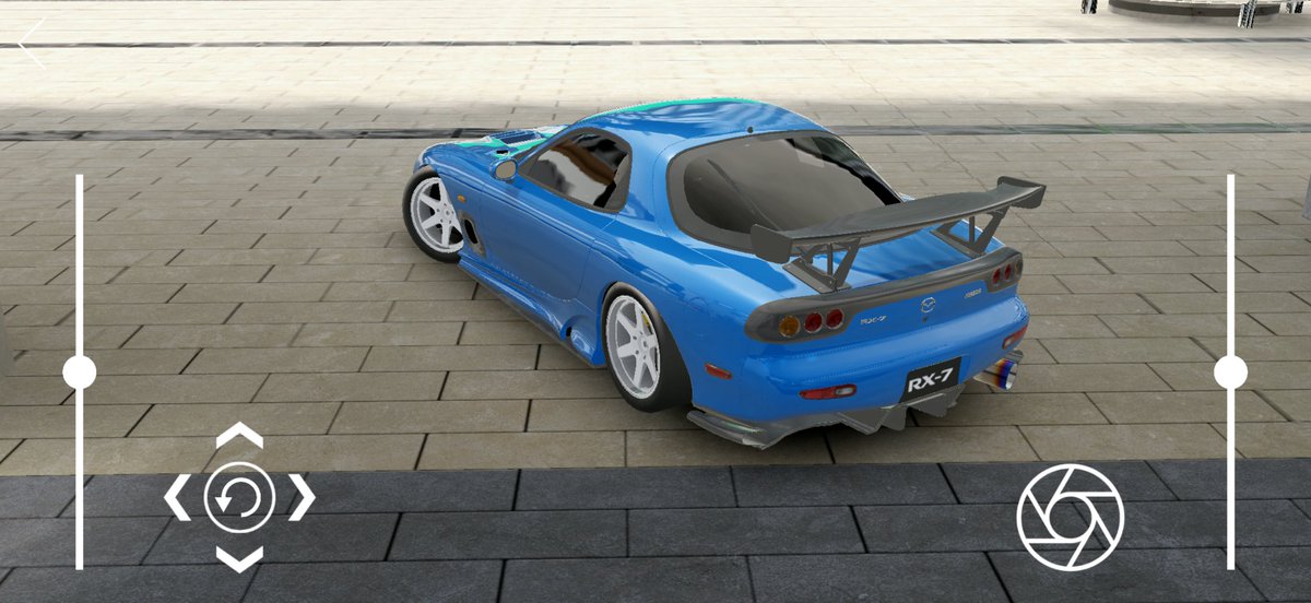 VTECK20's tweet photo. @ARjp_official 公式様、こんにちは。提案がございます。mazda Rx7 recespec99を明灯車に変更していただければ、とても見栄えが良くなると考えております。 https://t.co/mvY56CkRxA
