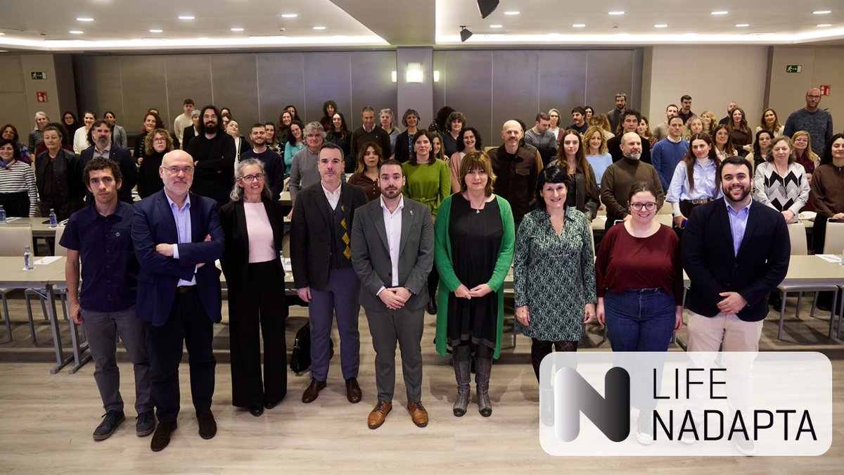 LIFE_NAdapta_CC's tweet image. Celebrado el IX encuentro para gestores y promotores de #ProyectosEuropeos🇪🇺

ℹ️lifenadapta.navarra.es/es/-/ix-encuen…

#HCCN #KLINa #LFCCyTE #OCCN #CambioClimático #Adaptación #Mitigación #LIFEProgramme #LIFEAmplifiers #LIFEProject #AfterLIFE #NavarreInEurope #Navarra #LIFE_IP_NAdapta_CC
