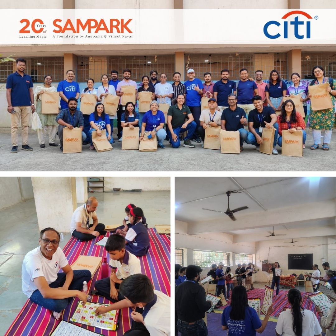 Imagine a classroom where math feels like a game and every child wants to participate. That’s exactly what unfolded during this volunteering day.

We recently hosted an inspiring Employee Volunteering Day with Citi India <a href="/Citi/">Citi</a> at PMC School 150 B, Pune, where 26 Citi employees