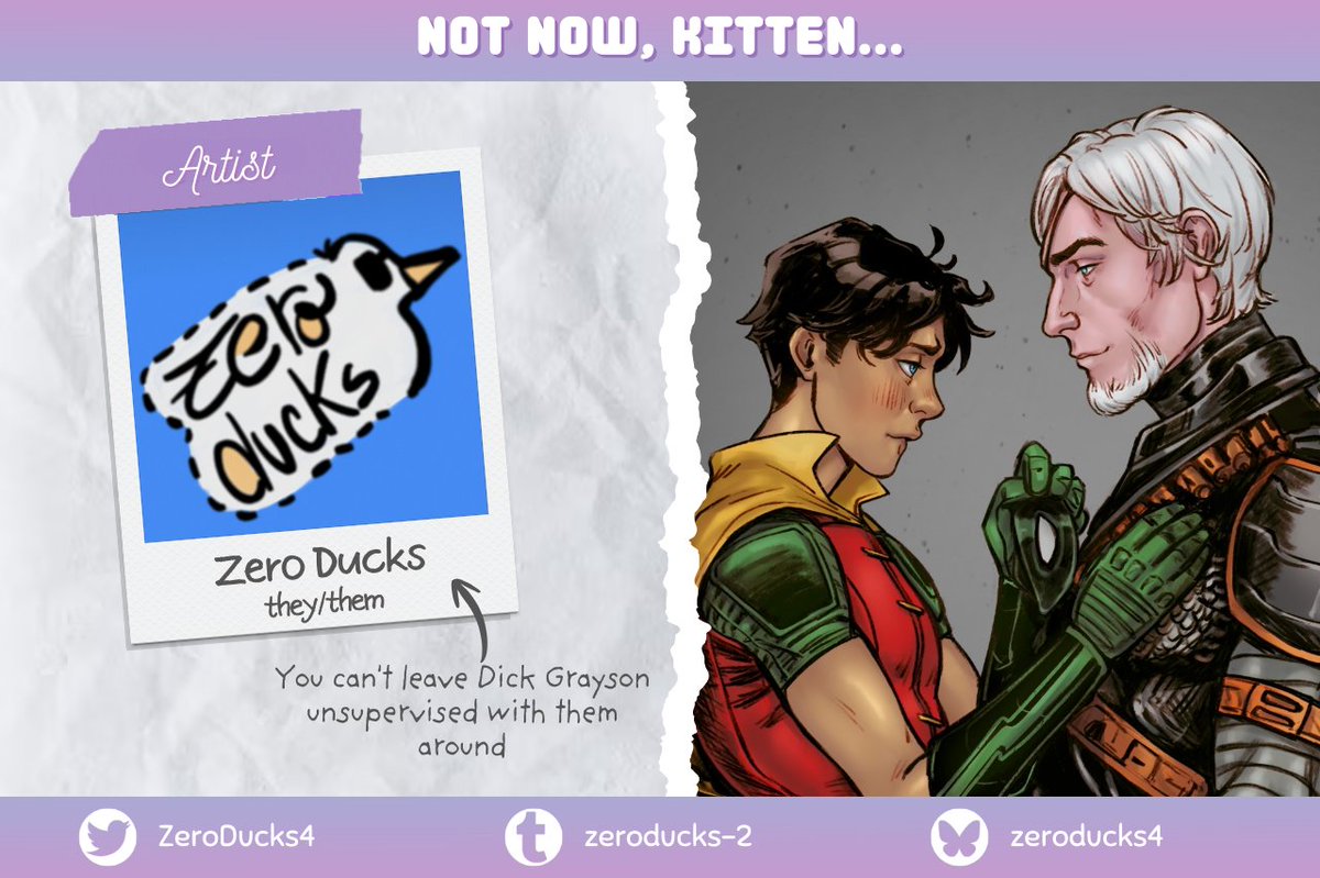 batfamproblematiczine 🔞 - Not Now, Kitten... 💗✨ tweet media