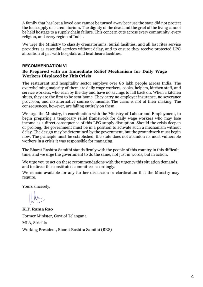 BRS Party tweet media