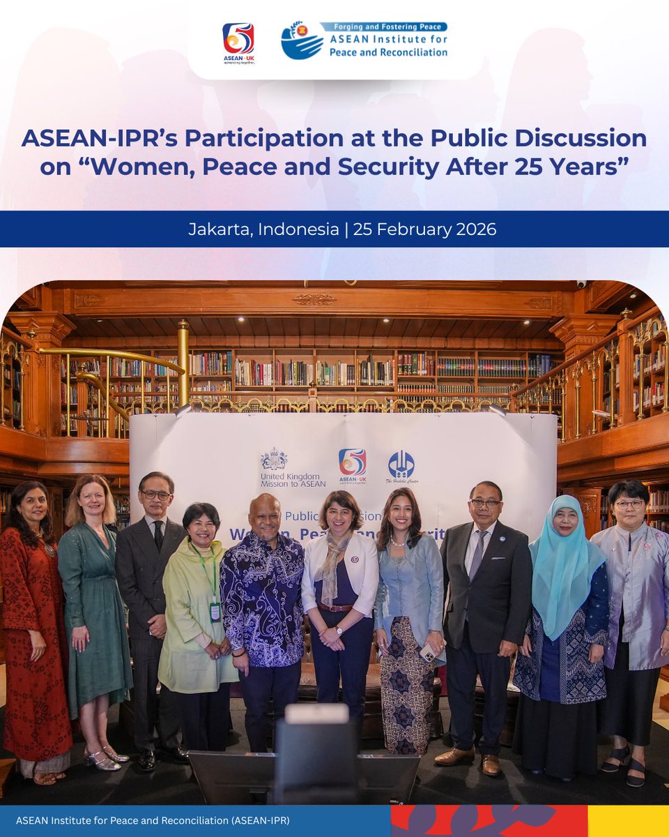 ASEAN Institute for Peace and Reconciliation tweet media