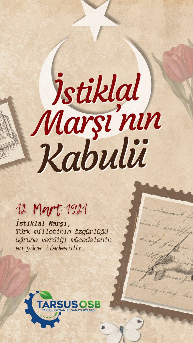 tarsusosb's tweet photo. İstiklal Marşı; aziz milletimizin vatan sevgisini bağımsızlık ruhunu yansıtan eşsiz bir eserdir. Milletimizin bağımsızlığın simgesi olan İstiklal Marşı’nın kabulünün yıl dönümünde, büyük şair Mehmet Akif Ersoy başta olmak üzere tüm kahramanlarımızı rahmet ve minnetle yâd ediyoruz https://t.co/etGvWbMSpX
