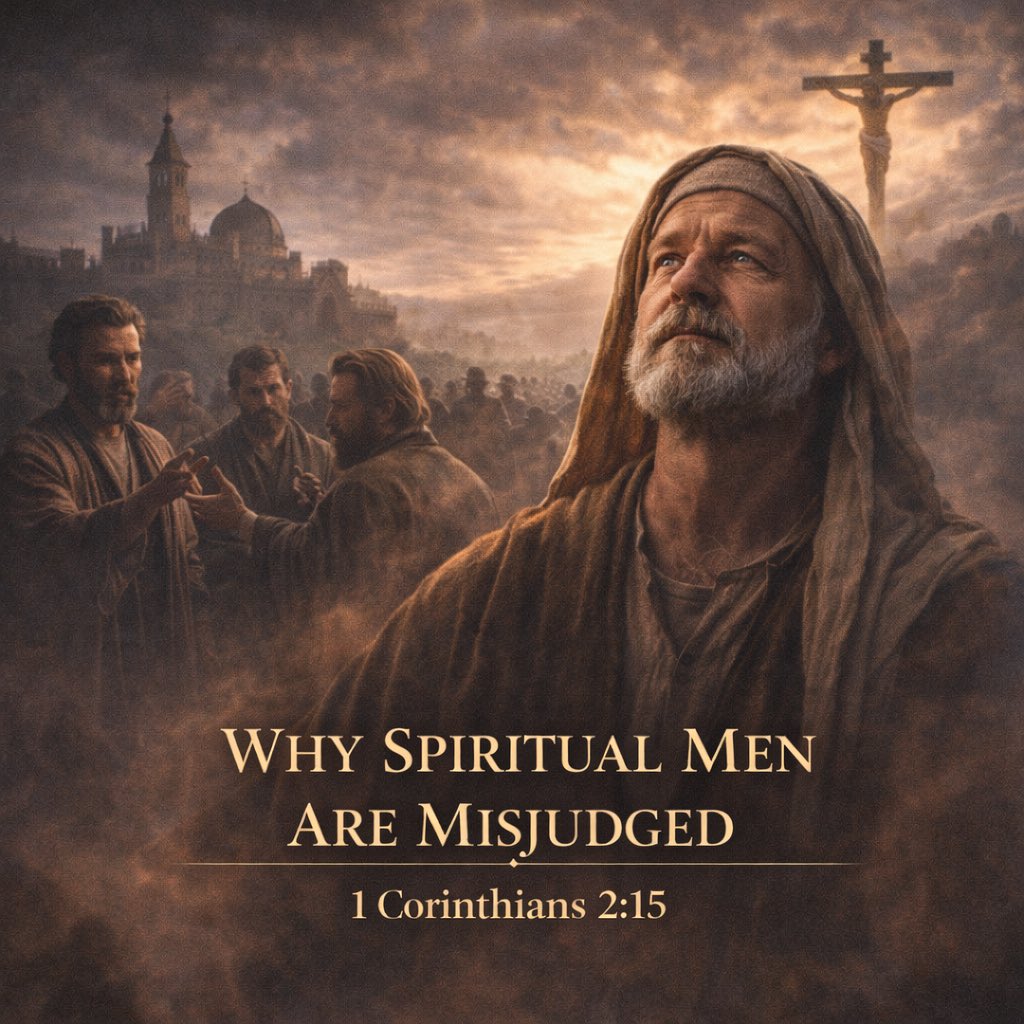 Why Spiritual Men Are Misjudged Main Passage: "But he that is spiritual ...