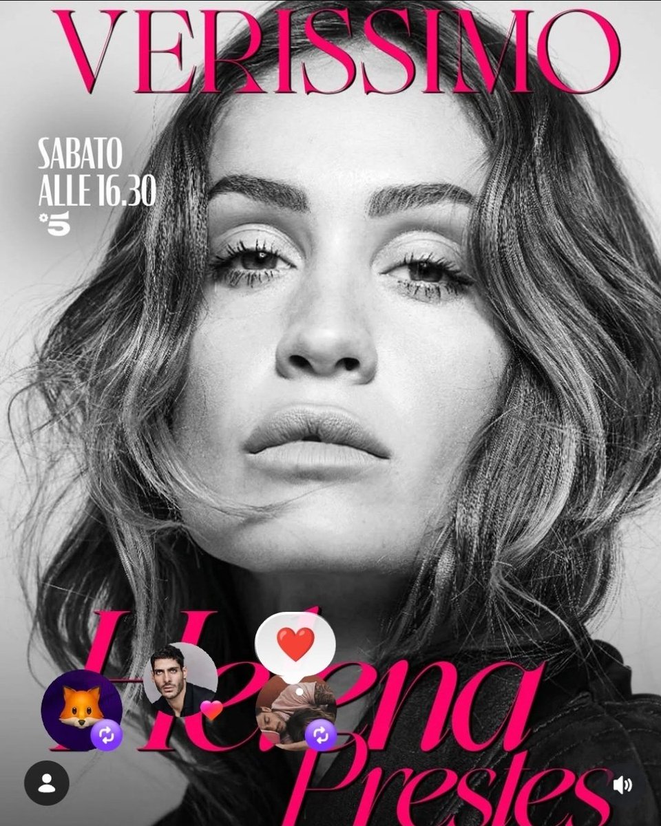 mirialiguigli's tweet photo. #helevier
Record su record di Helena Prestes.💖🇧🇷
So soddisfazioni!! ☺️💅
4 partecipazioni a Verissimo in nemmeno 1 anno dalla fine del Gf mai visto!!!!
I picchi di ascolti che hanno fatto lei e Javi durante le altre ospitate li conosciamo e li conosce pure la Piersilvia. 😏😏 https://t.co/JUU4iQpIuB