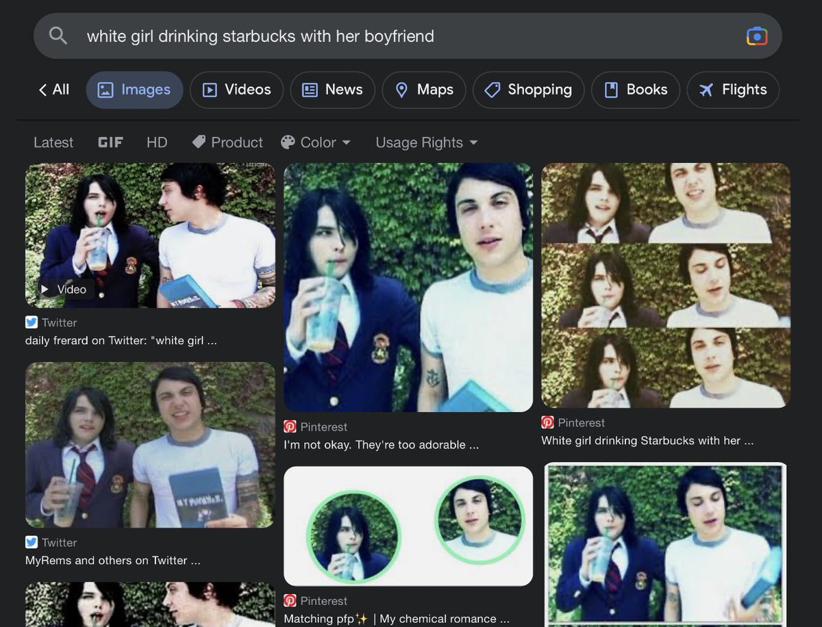 frerard gifs/pics archive tweet media