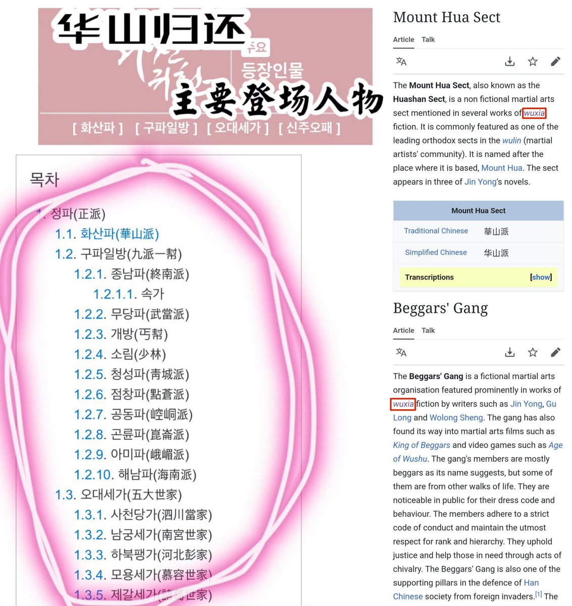 mingyuerugu's tweet photo. @catjumpsaround @Endmeplz_XxXx @9Ninetailed_Fox @wangxianling 🙄Murim=The cheap copycat of Chinese Wulin(武林).The small territory of Southief Korea is impossible to accommodate so many sects.The sects in "Murim" are stolen from Chinese Wuxia,the pronunciation of "Murim" is stolen from Wulin(武林).
#China #Wuxia #Wulin https://t.co/P1sQHXsx9j