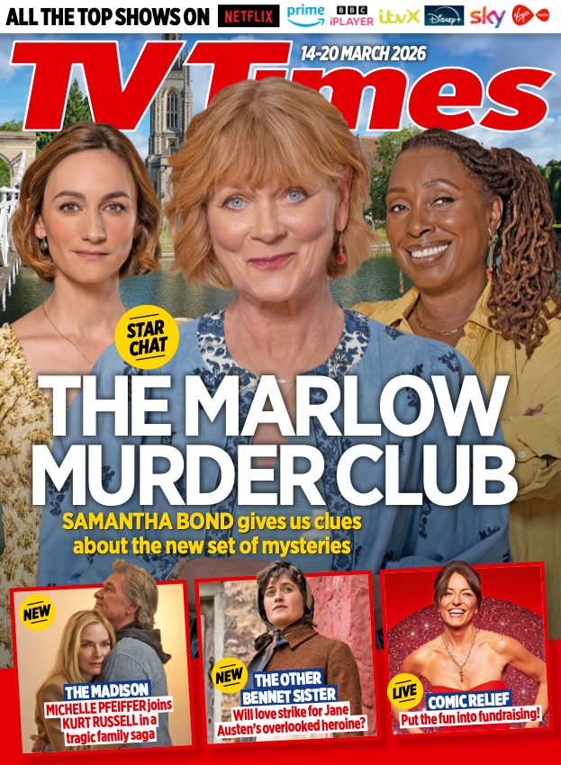 tvtimesmagazine's tweet image. The new TV Times is out now, packed with fab features on must-see shows including #TheOtherBennetSister #ImperfectWomen #ComicRelief #PeakyBlinders #TheMadison and the return of #TheMarlowMurderClub!

On sale now in print and digitally. Subscribe here: magazinesdirect.com/XTV/PN29A?utm_…