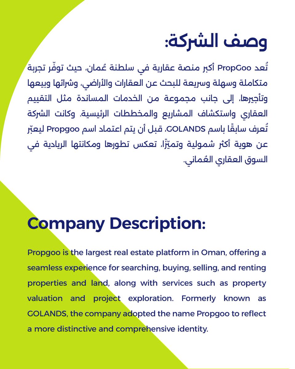 Hueman_Design's tweet photo. سعدت بإعادة بناء الهوية البصرية لأكبر منصة عقارية في #سلطنة_عُمان  - @propGoo_ 
.
.
يتبع… https://t.co/rZ0j7UTrsL