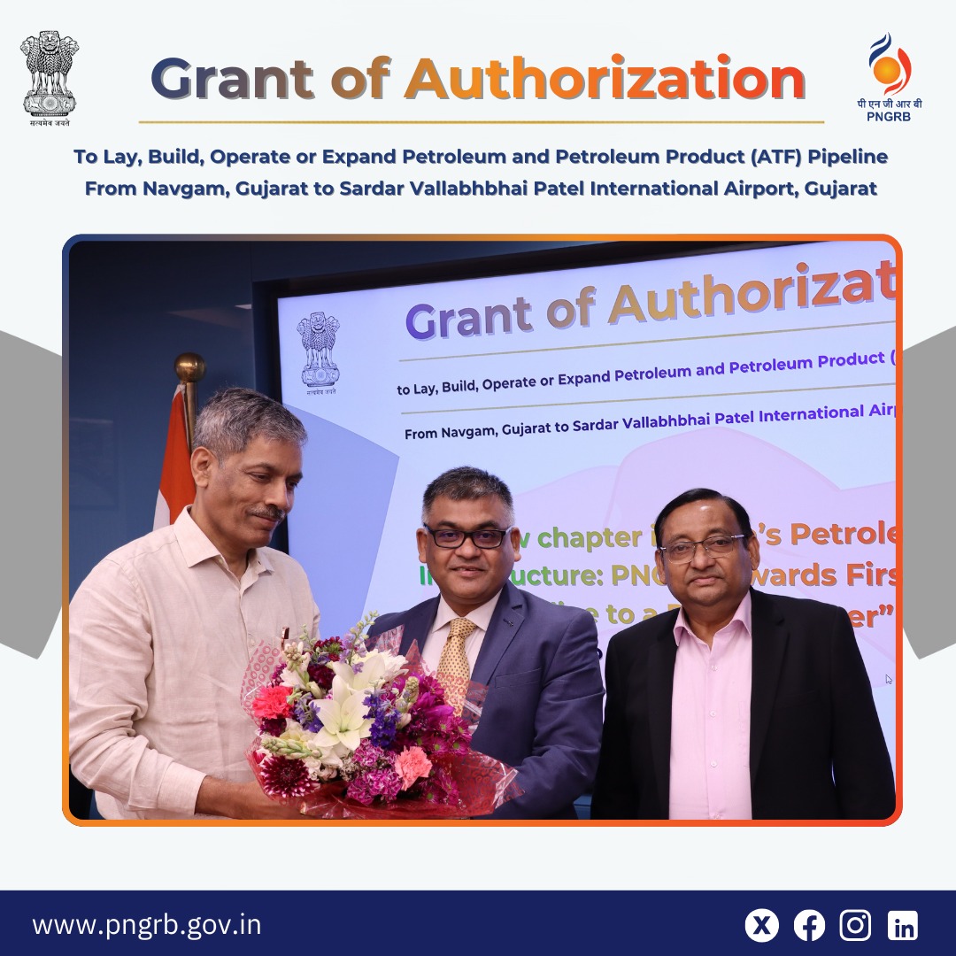 Petroleum and Natural Gas Regulatory Board (PNGRB) tweet media