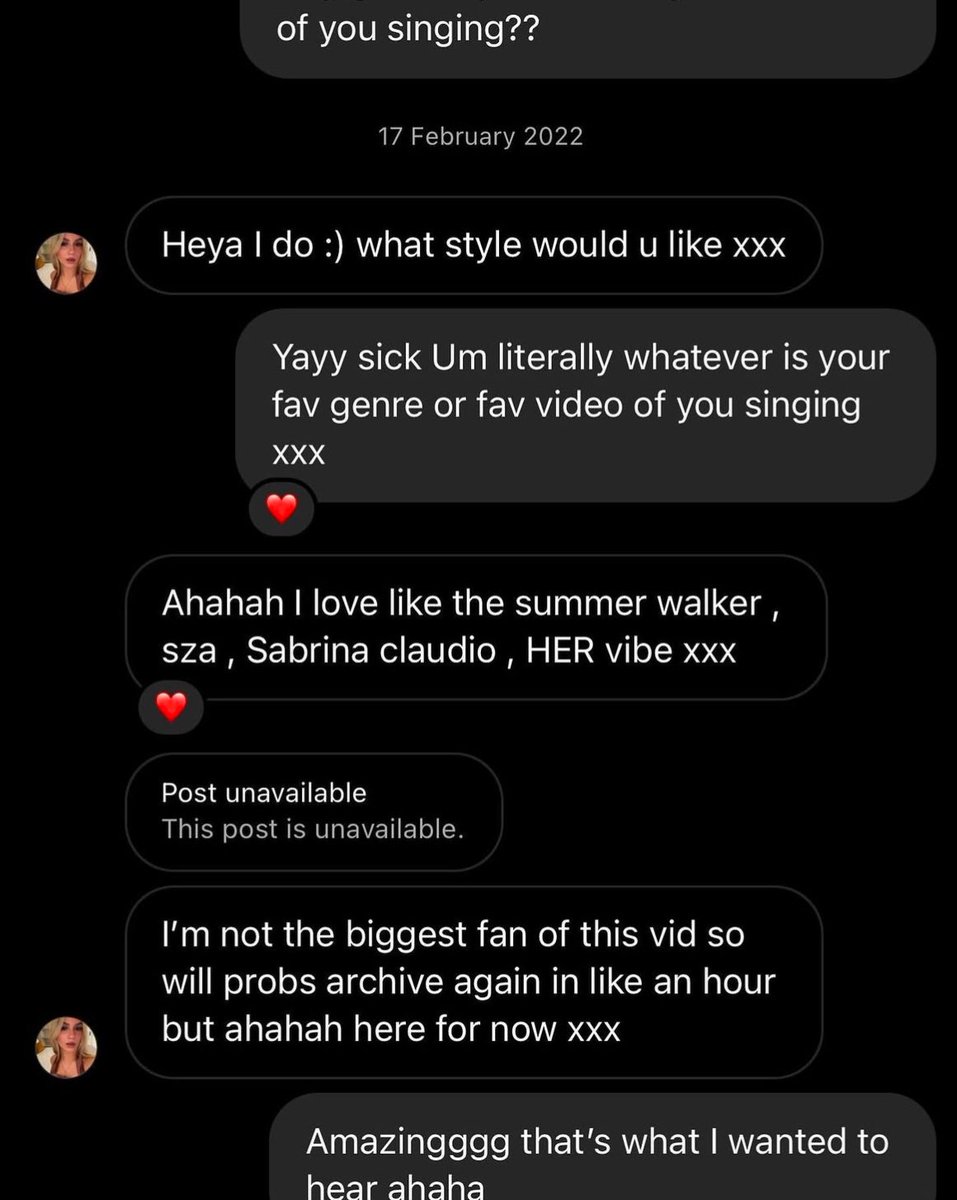SayNowUpdates's tweet photo. Did you know? 

Maddie was approached by the two other girls to join Say Now via Instagram dm’s. these are the messages that got her as the official 3rd member &amp; the rest is history. https://t.co/p2uS4KBKj7