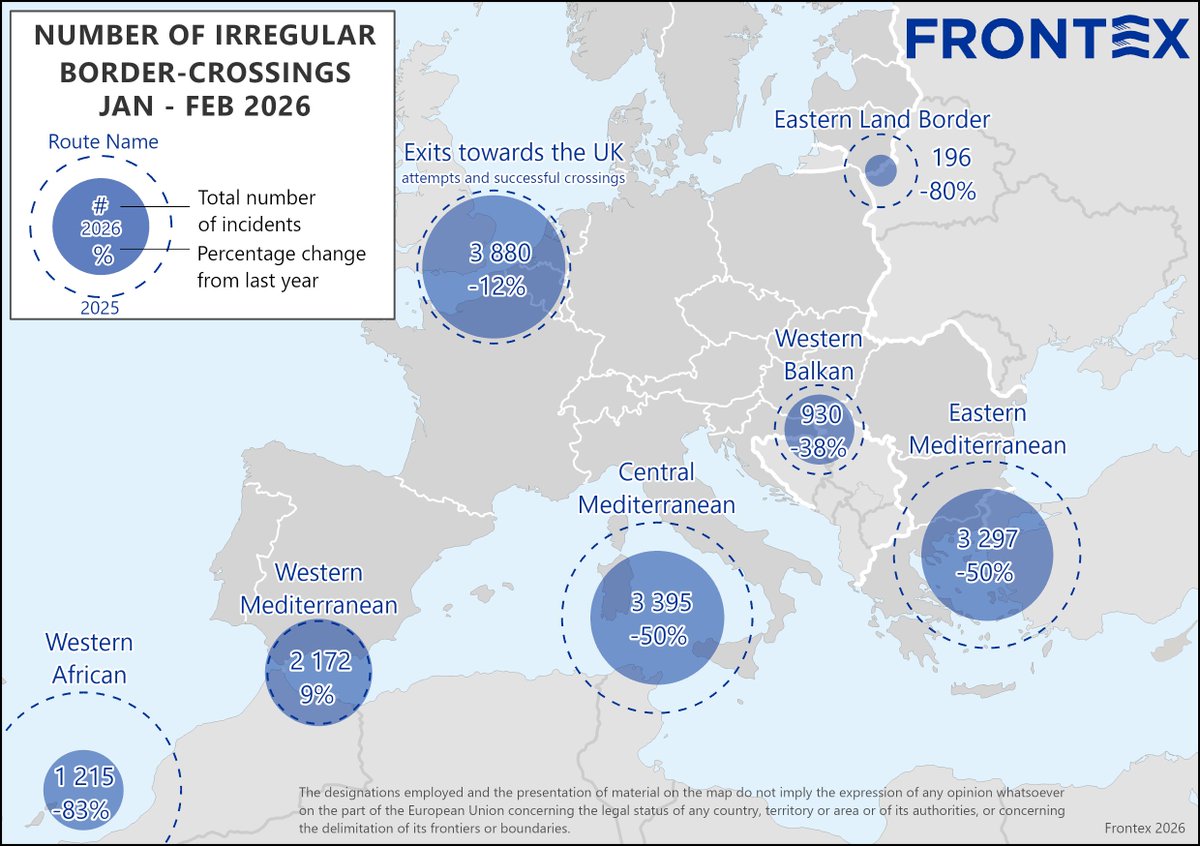Frontex tweet media