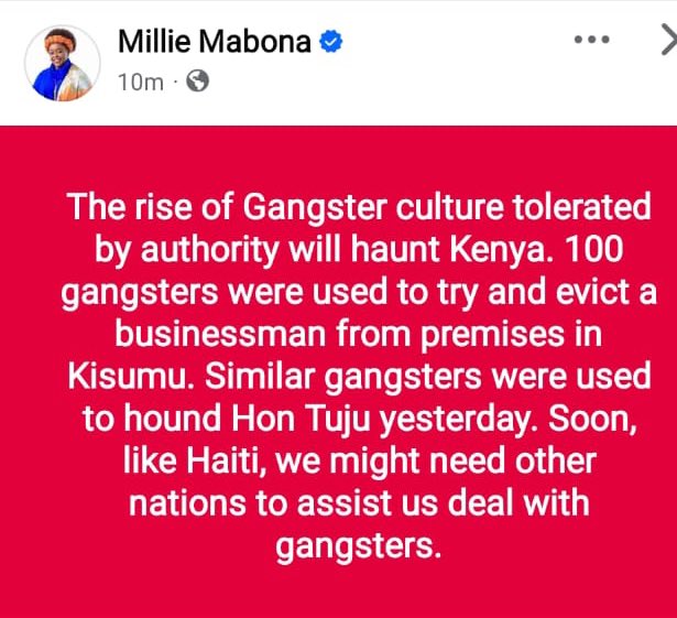 Irungu Nyakera, CBS tweet media