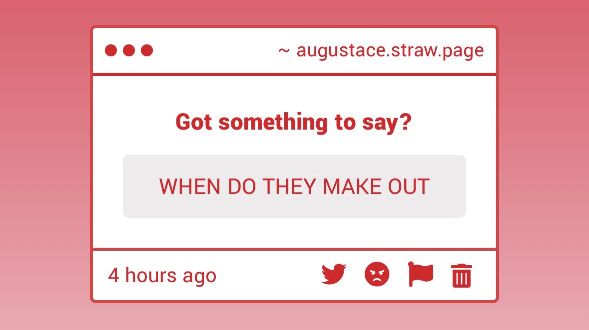 Be careful what you wish for.