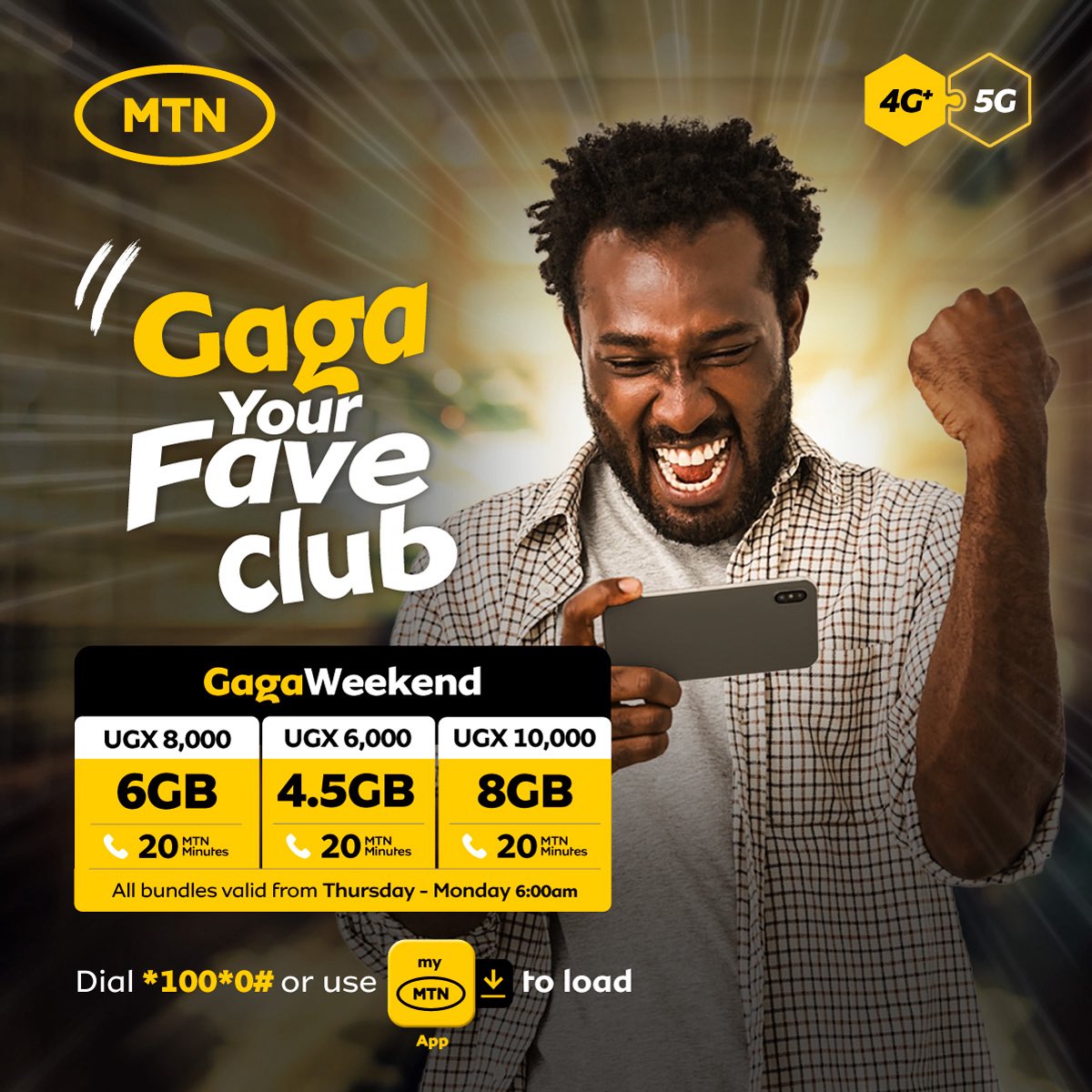 FREE DATA to make your weekend Gaga.

Describe your weekend using 3 emojis only.

Use tag #GagaWeekend.