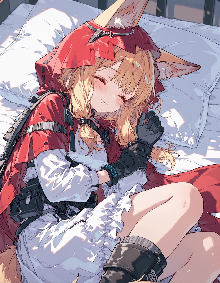 お休みロッシ
#Rossi  #ArknightsEndfield