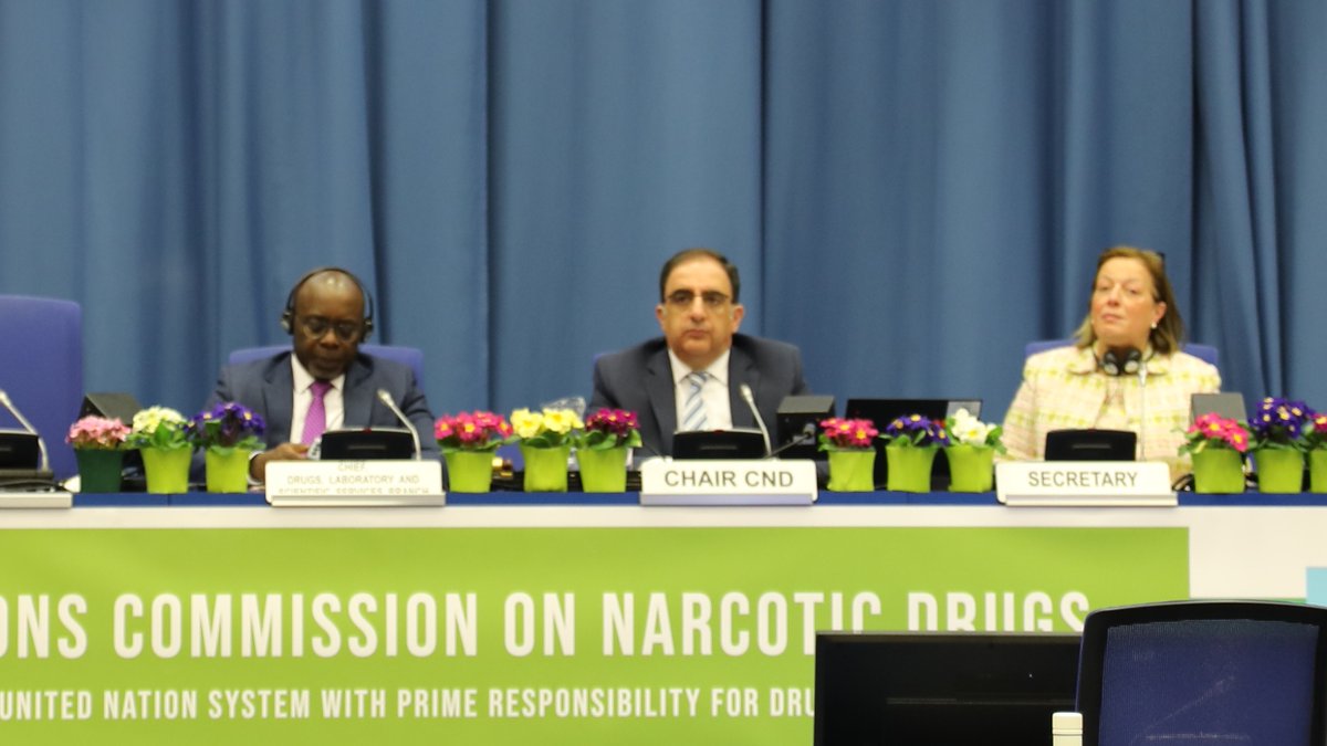 UN Commission on Narcotic Drugs tweet media