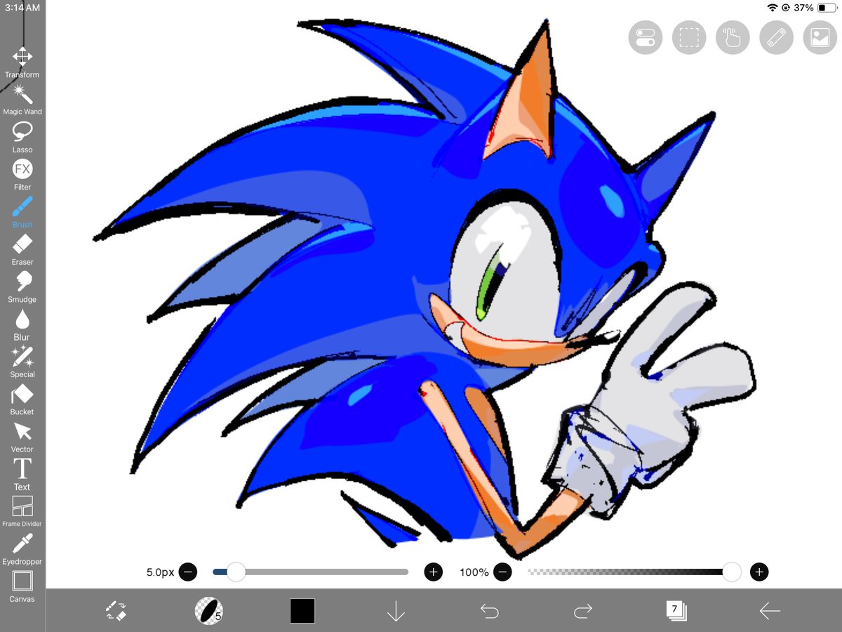 im trying to get better at drawing him i feel hes so hard to draw