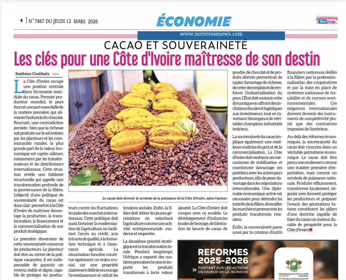 Sosthène Coulibaly tweet media