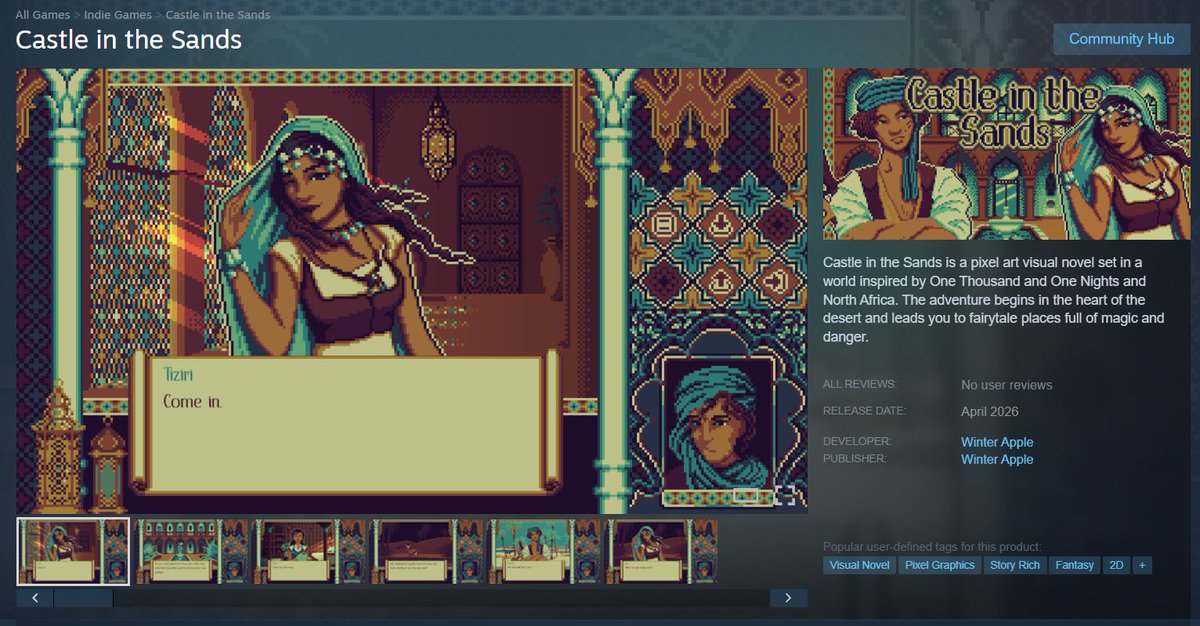 Winter Apple🇺🇦 | Wishlist Castle in the Sands💜 tweet media