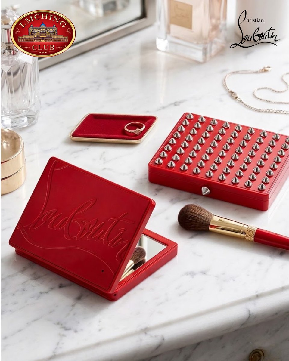 Lmchingofficial's tweet photo. An exclusive gift for Royale members ❤️

Christian Louboutin red eyeshadow case — luxury reserved for the LMCHING VIP Club.

#LMCHINGVIPClub #ChristianLouboutin https://t.co/GcKd35ipng